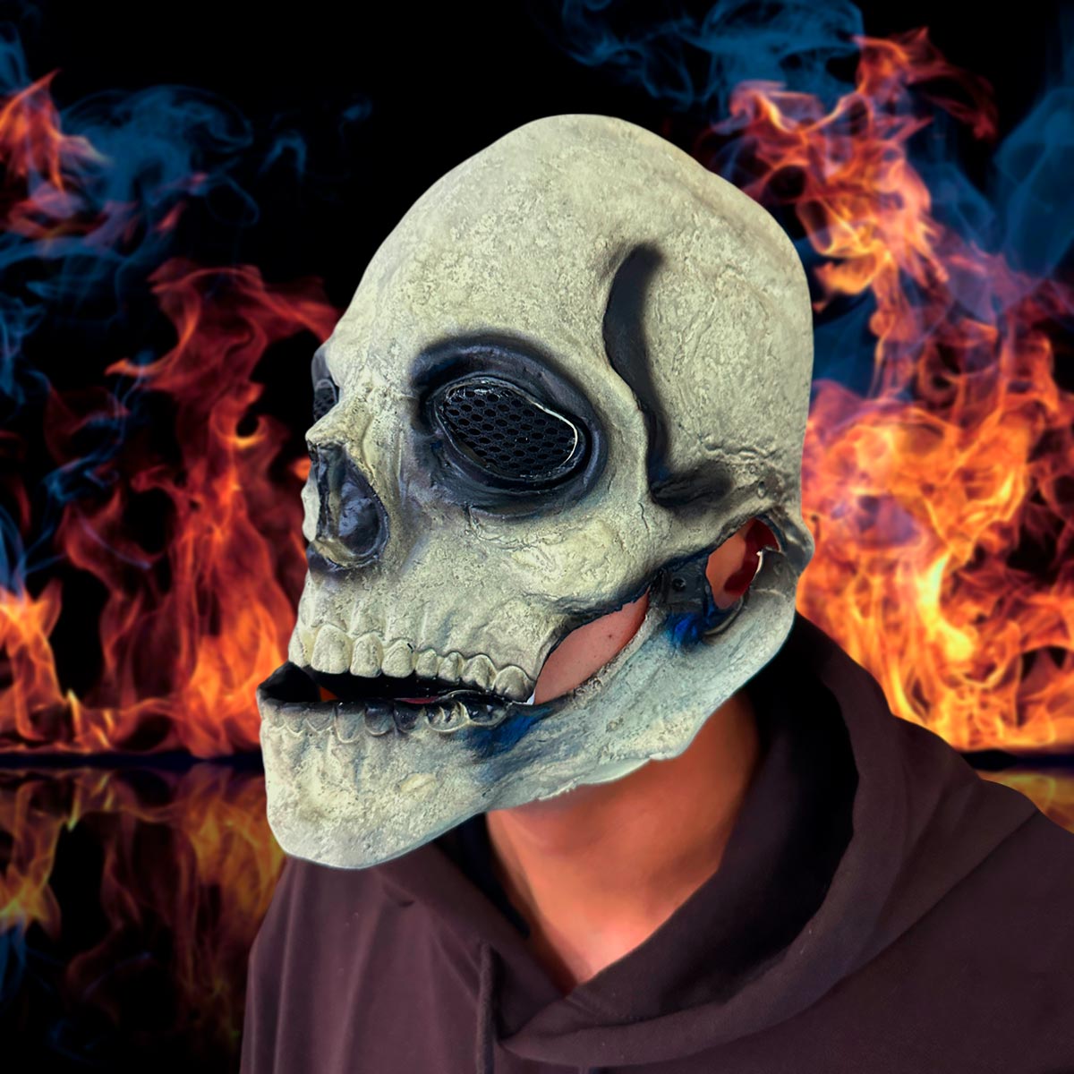 Miniatura 4 de Mascara Calavera De Latex OF-1601